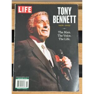 LIFE Magazine Tony Bennett Special Edition Tribute 1926-2023 The Man Voice Life‎